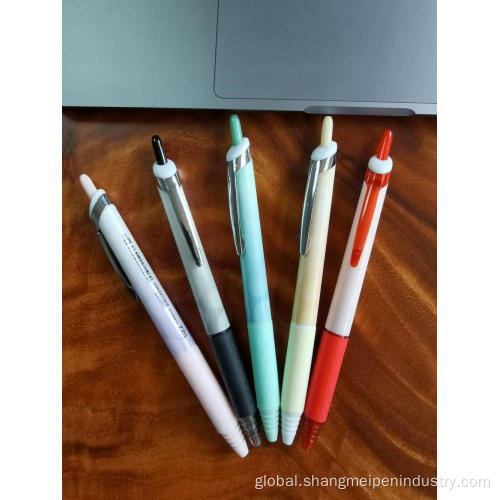 Smooth Writing Pen Click Plastic Promotional Gel Ink Pen Ballpoint Pen Manufactory